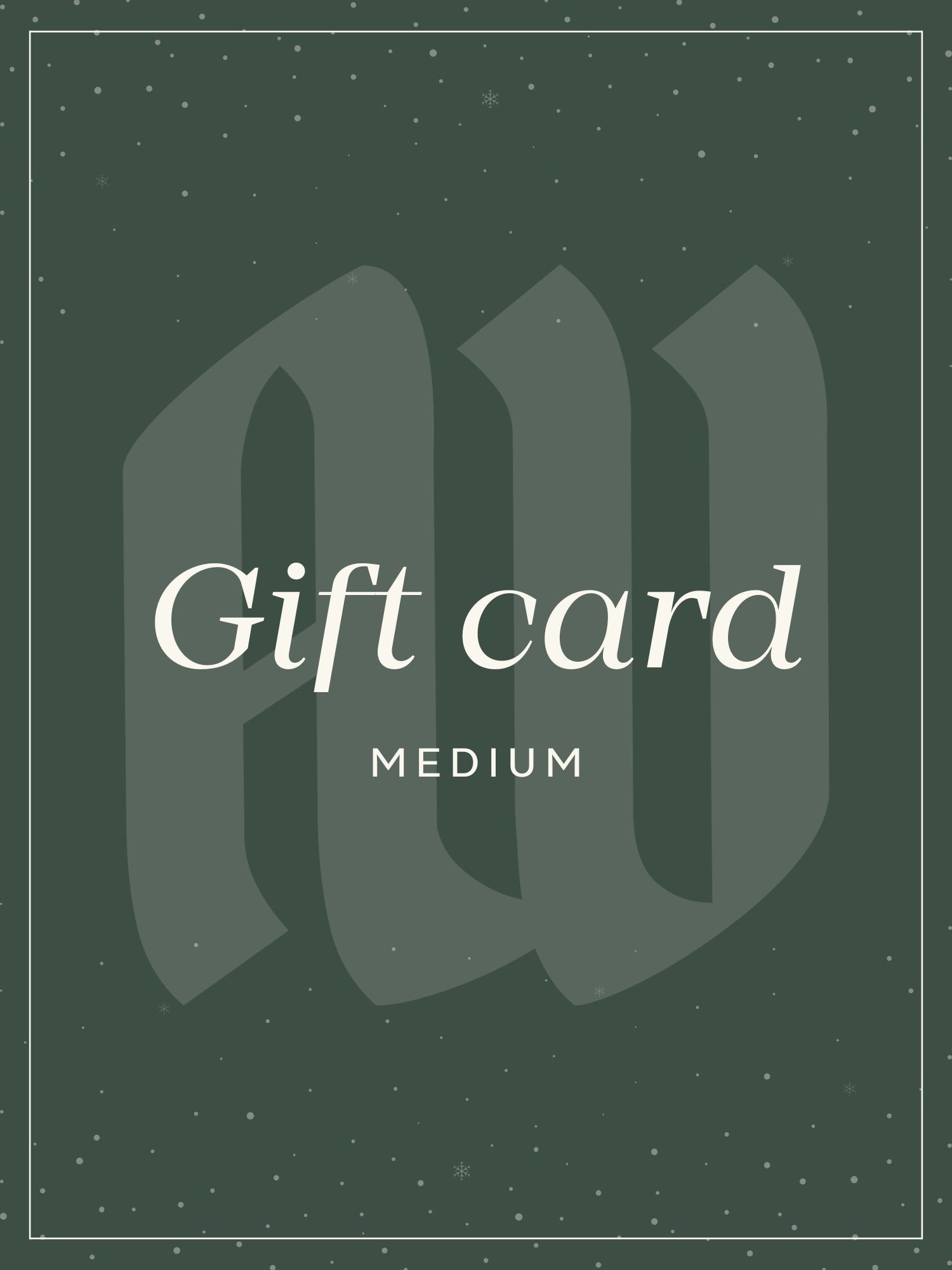 Digital Gift Card Medium