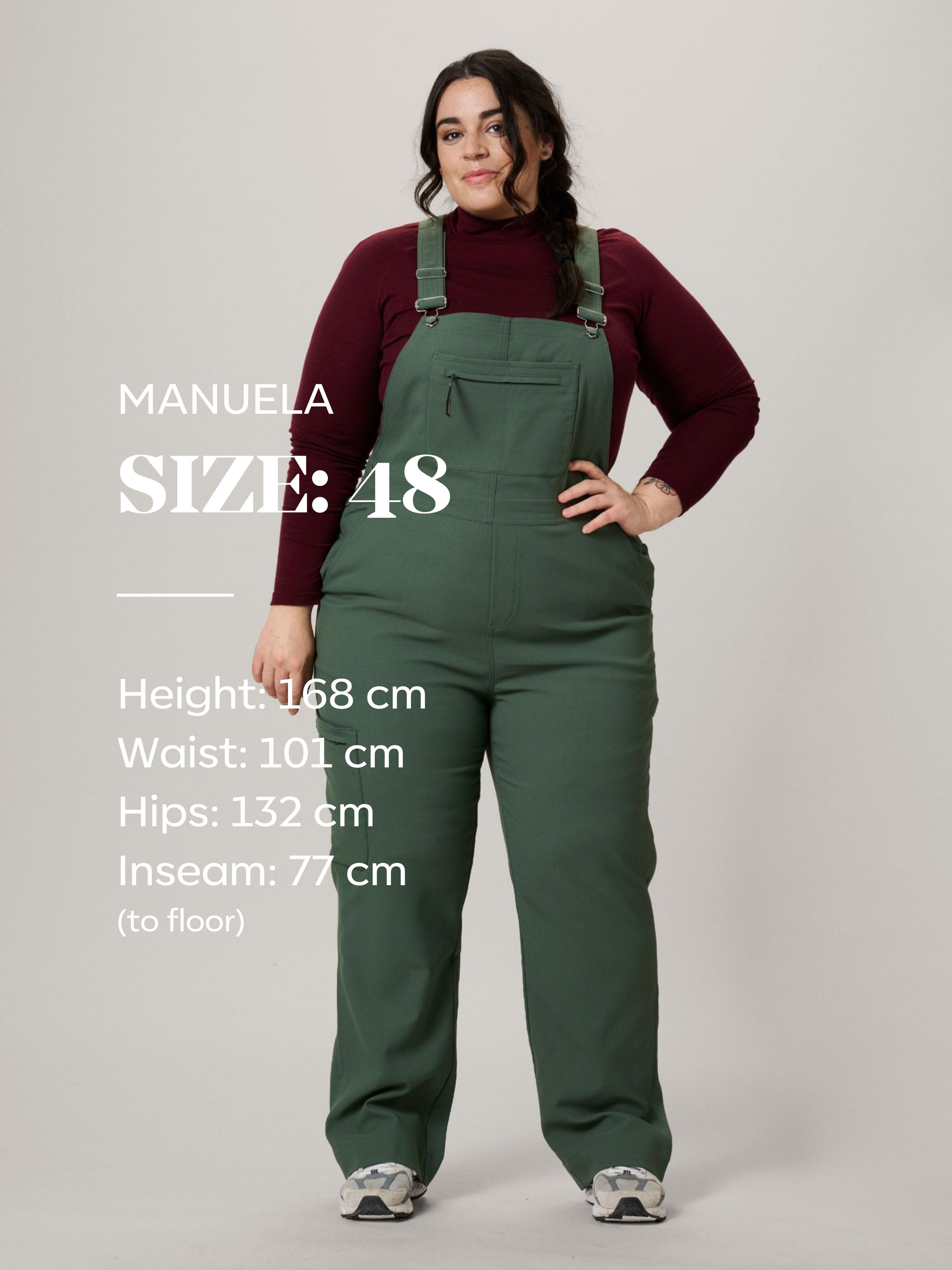 Agnes Dungarees Green