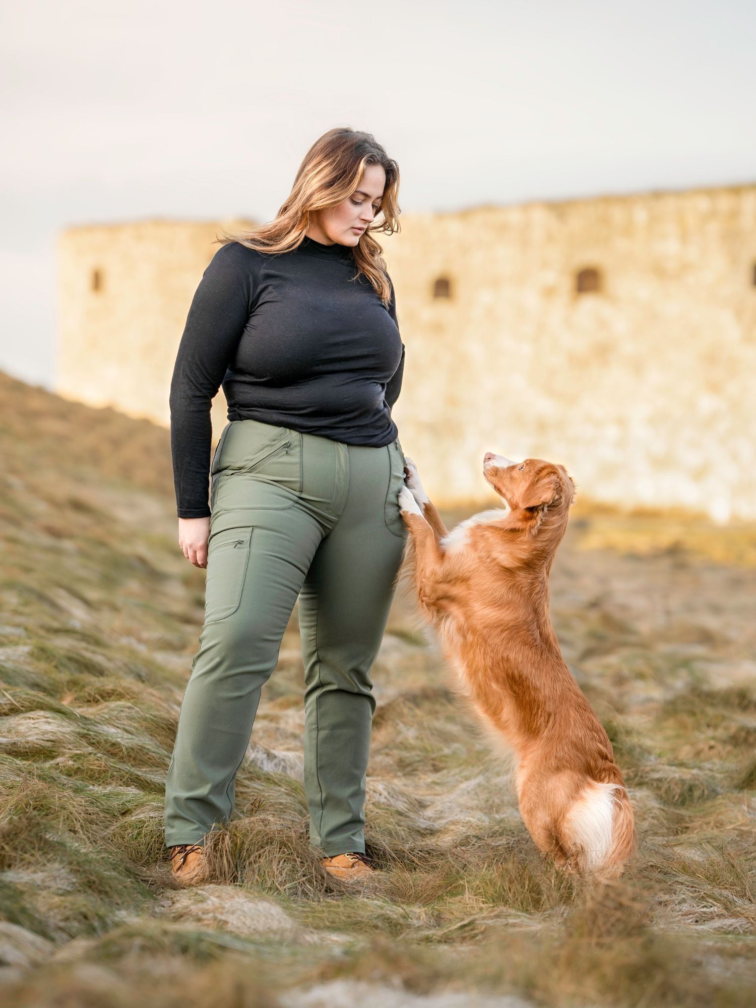 Aleksandra Merino-Langarmshirt Schwarz