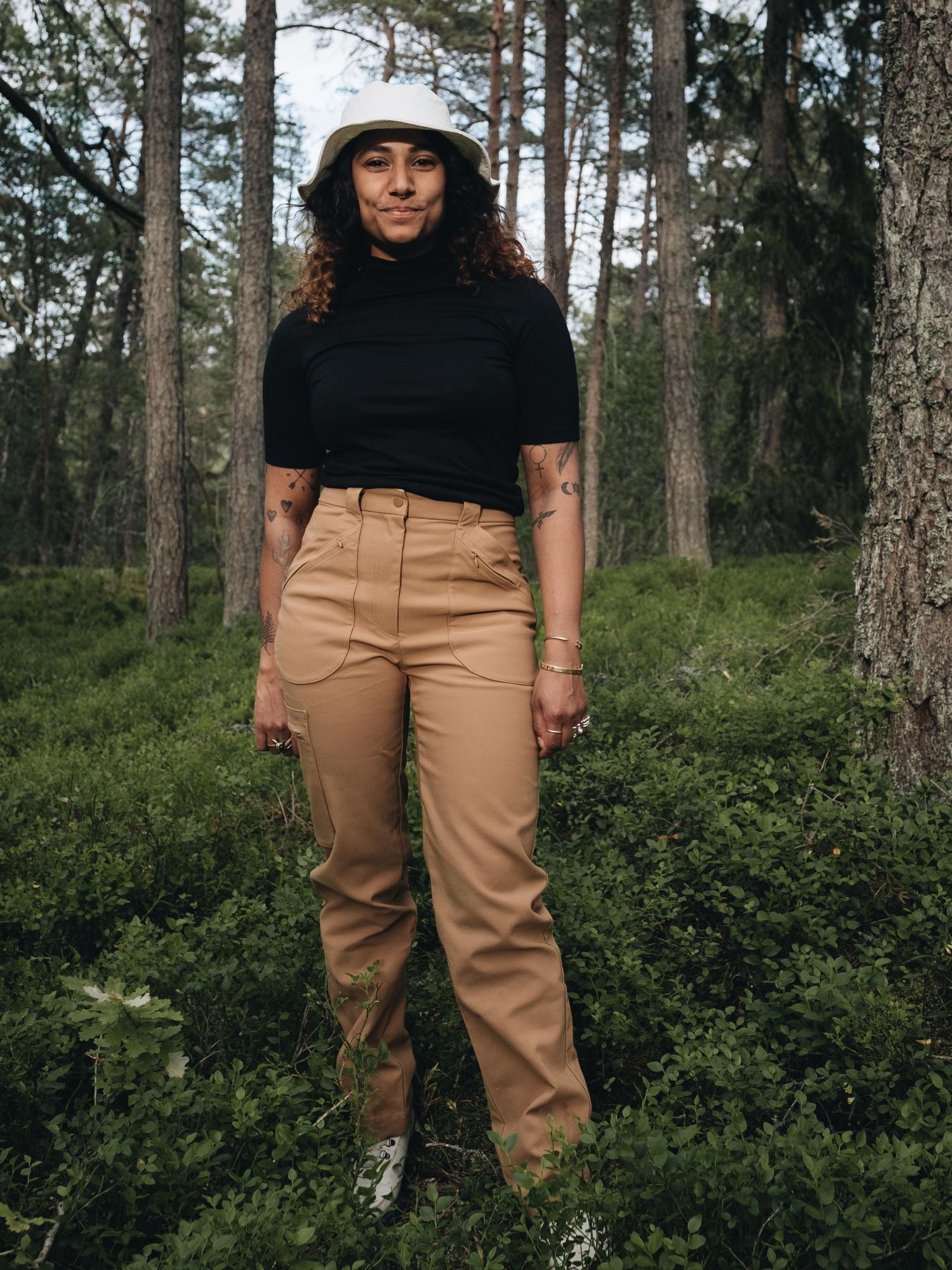 Amelia Hiking Pants with Lengths Camel