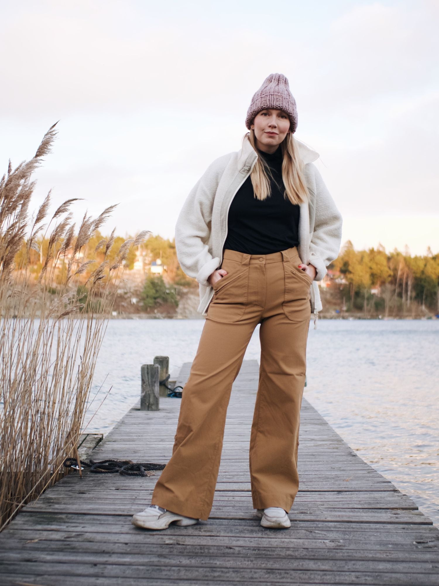 Astrid Outdoor Pants with Lengths Camel