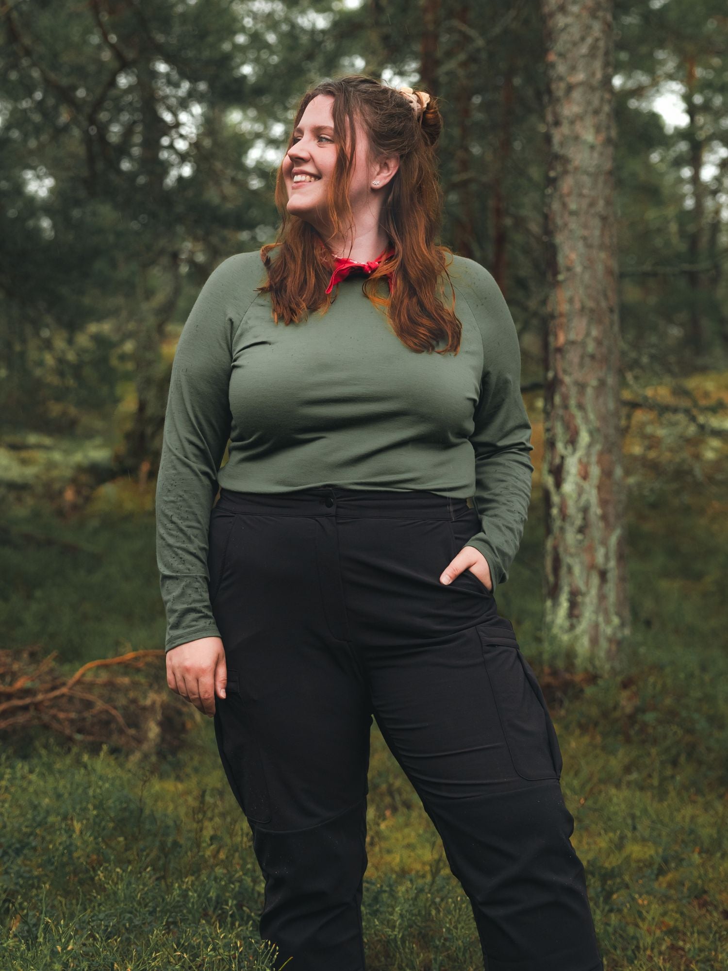 Ingrid Merino Long Sleeve Green