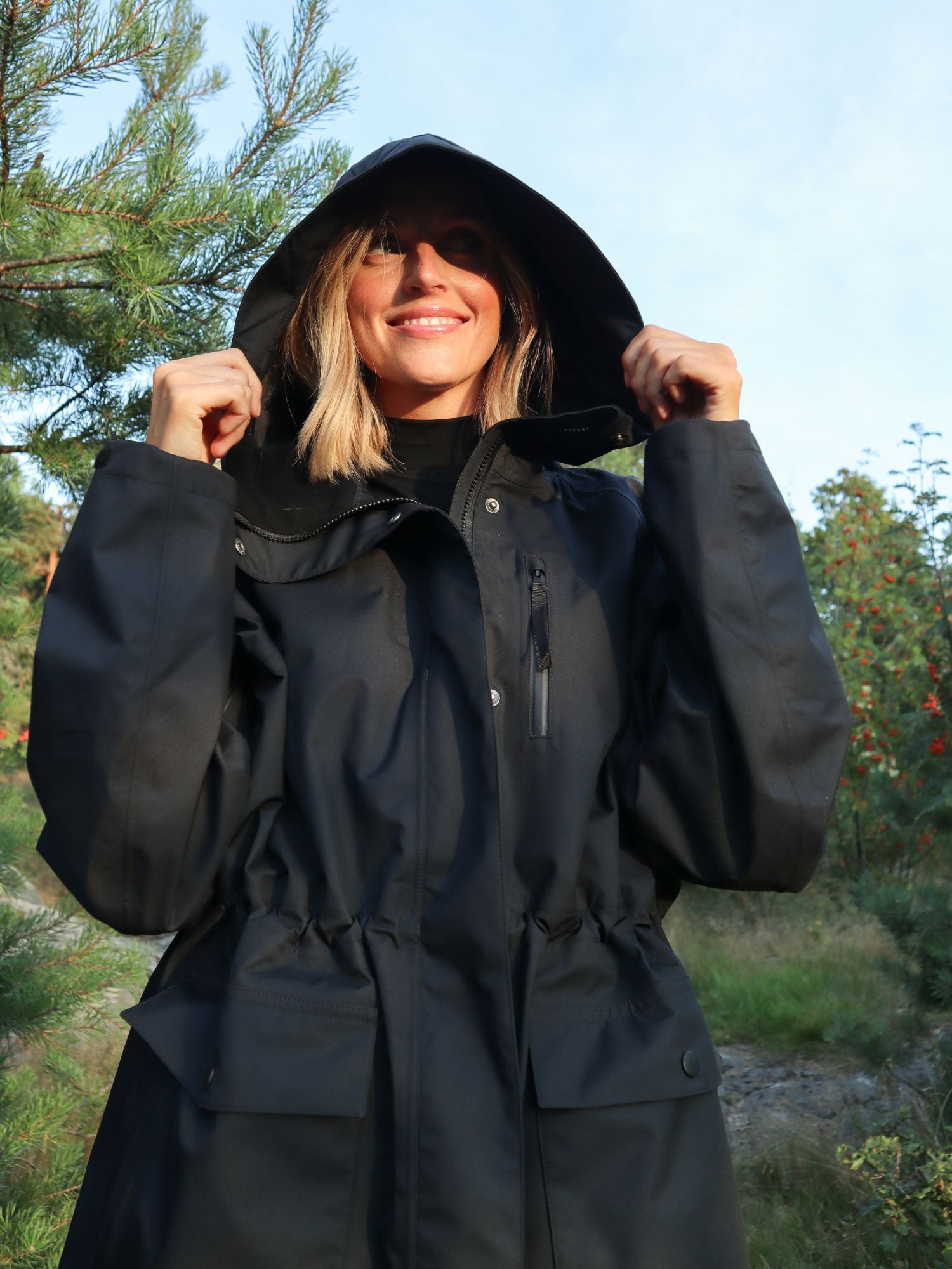 Emma 3L Shell Jacket Black