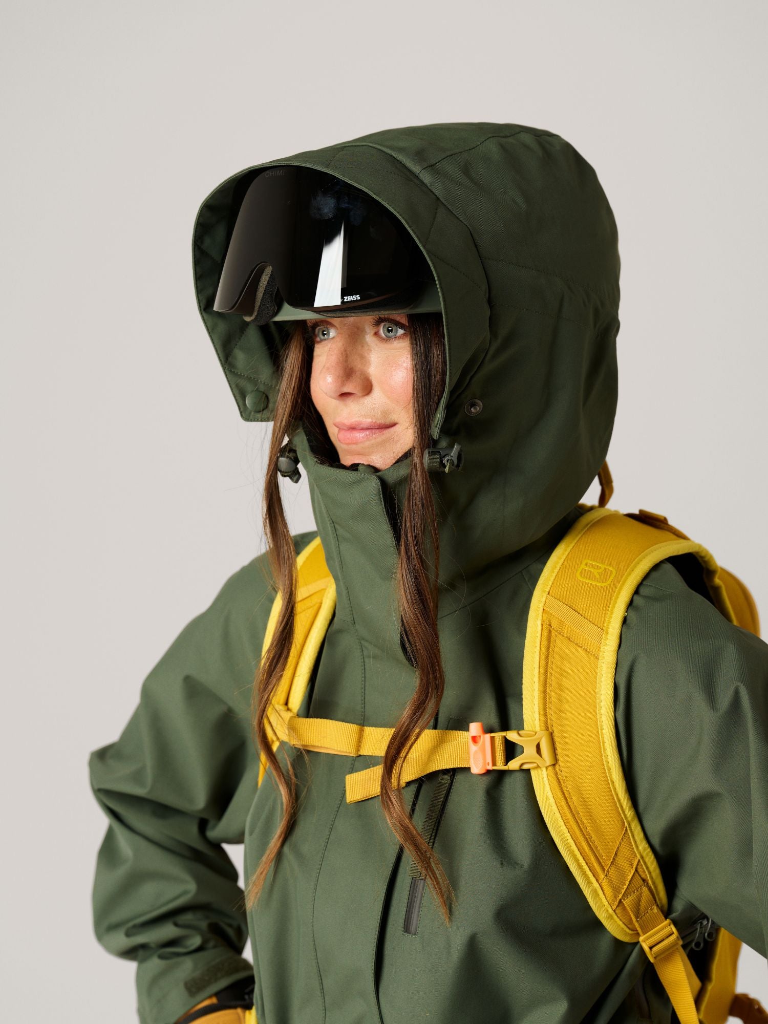 Emma 3L Shell Jacket Green